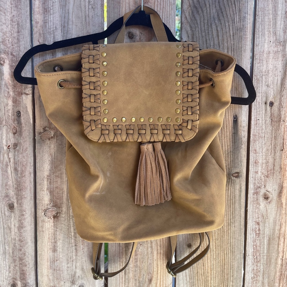 Elle Jae Gypset Vegan Leather Backpack